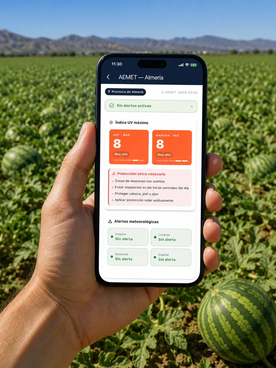 TempCalc - Información meteorológica de AEMET en la app